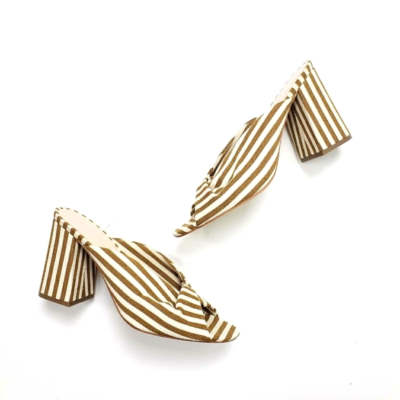 Loeffler Randall Shoes - Loeffler Randall Laurel Canvas Sandal Amber Heel